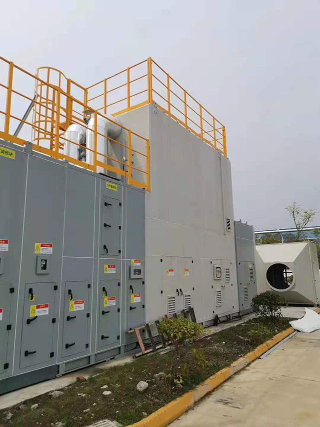 沸石转轮浓缩+RTO(RCO)蓄热式焚烧工艺