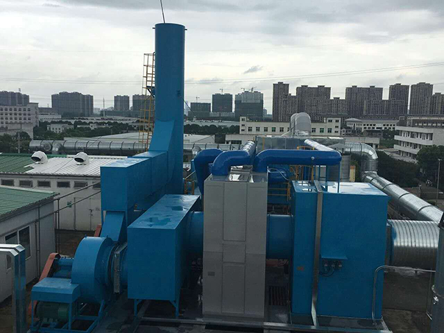 沸石转轮浓缩+RTO(RCO)蓄热式焚烧工艺