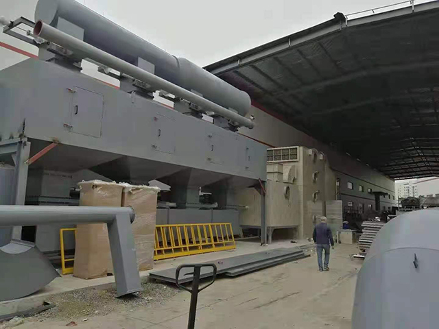 活性炭吸附浓缩+CO催化燃烧工艺